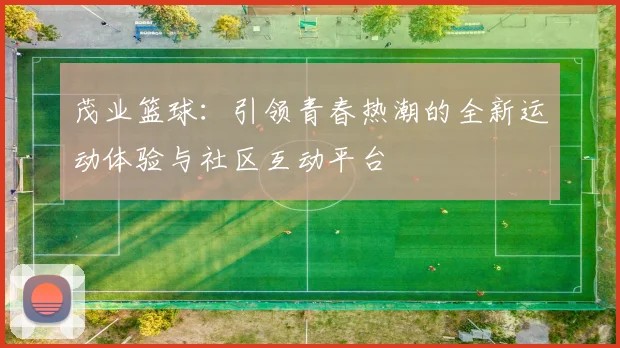 茂业篮球：引领青春热潮的全新运动体验与社区互动平台