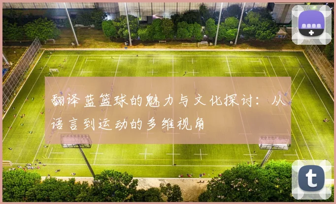 翻译蓝篮球的魅力与文化探讨：从语言到运动的多维视角